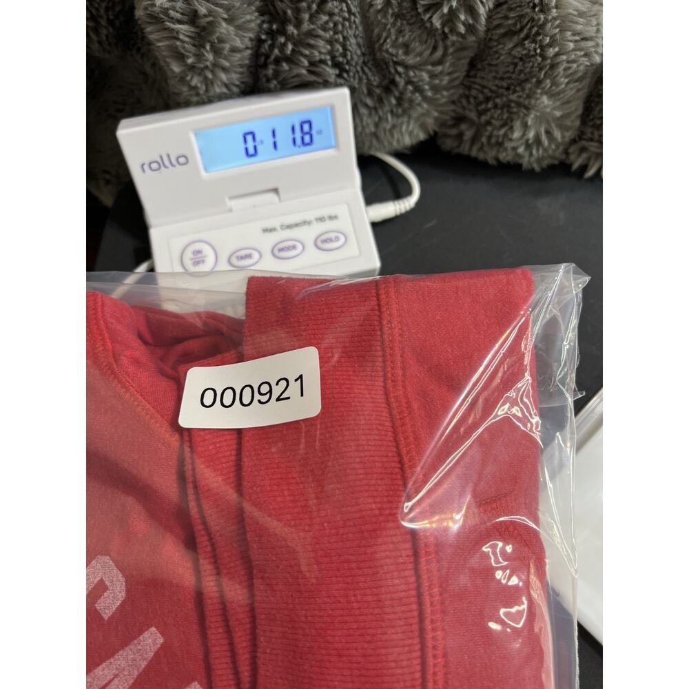 Local Pride By Todd Snyder Full Zip Hoodie Sweatshirt Women XL San Francisco Red - Picture 13 of 13